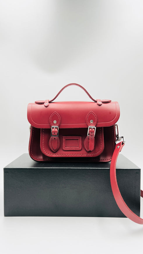 Borsa messanger rossa