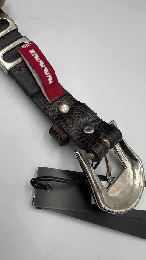 Cintura animalier inserti metallo