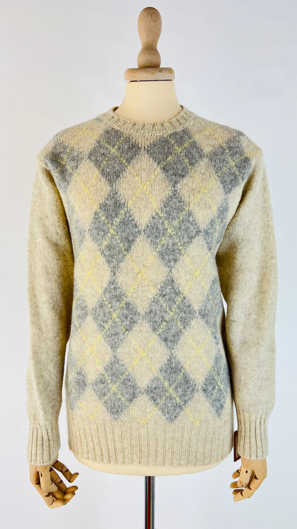 Maglione motivo losanghe