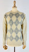 Maglione motivo losanghe