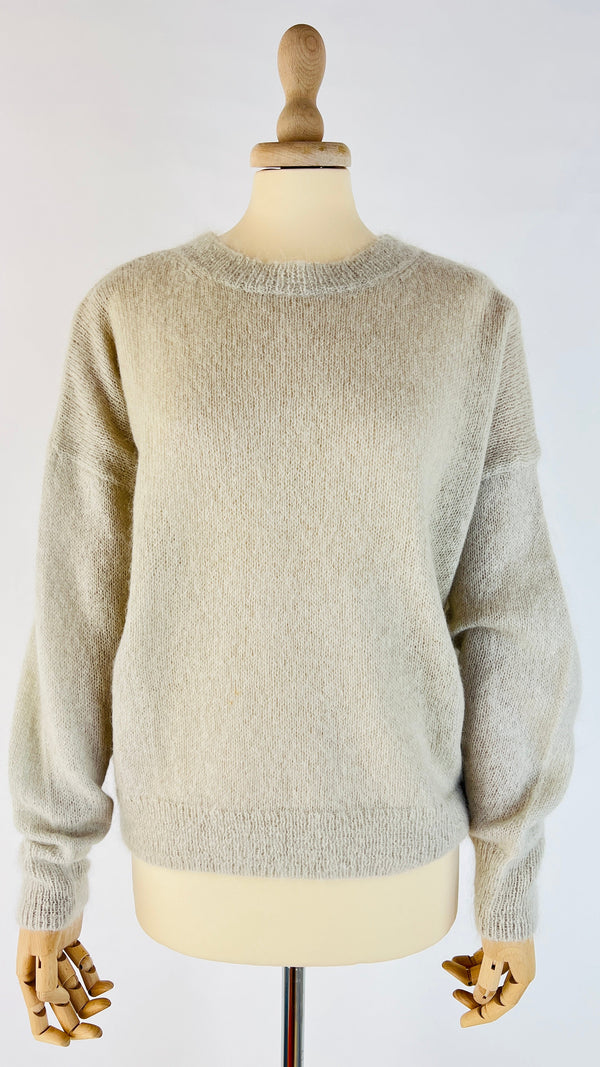 Maglione girocollo mohair