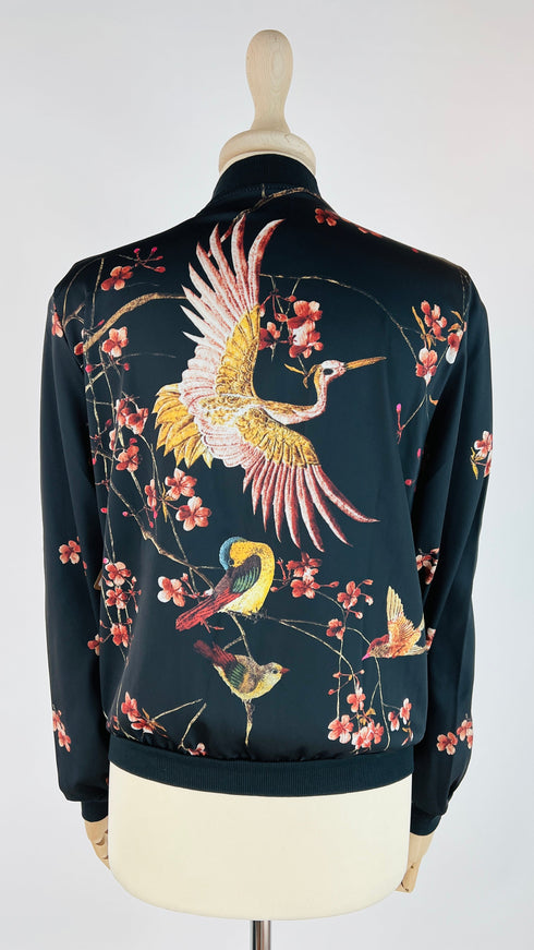 Bomber raso sfoderato