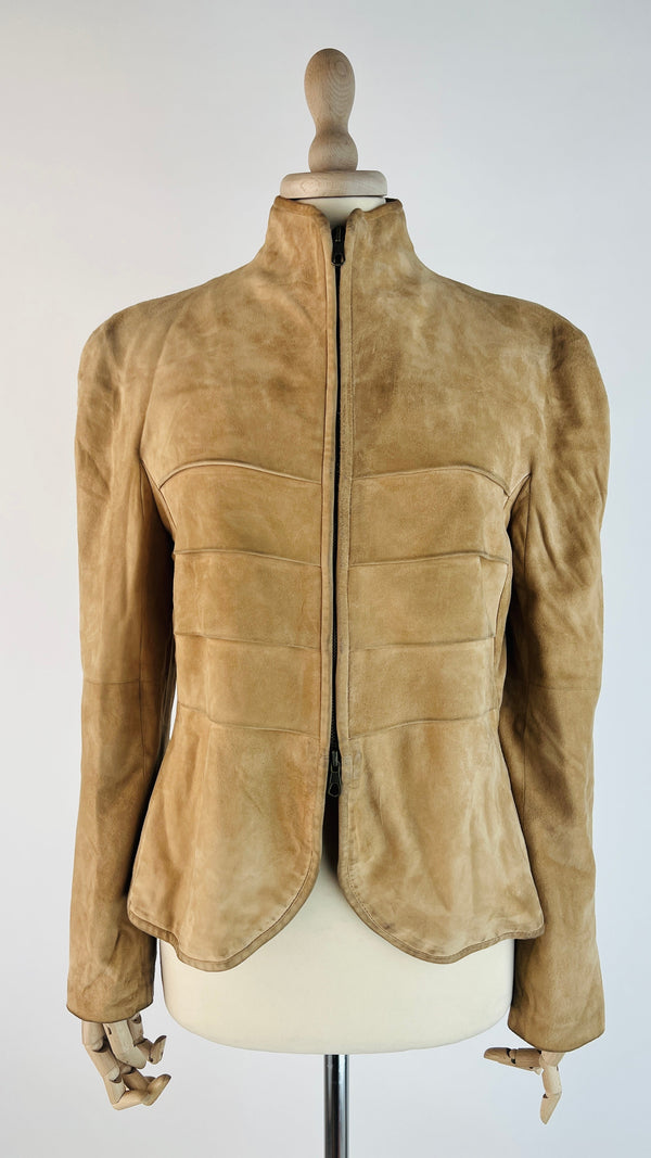 Giacca in suede vintage