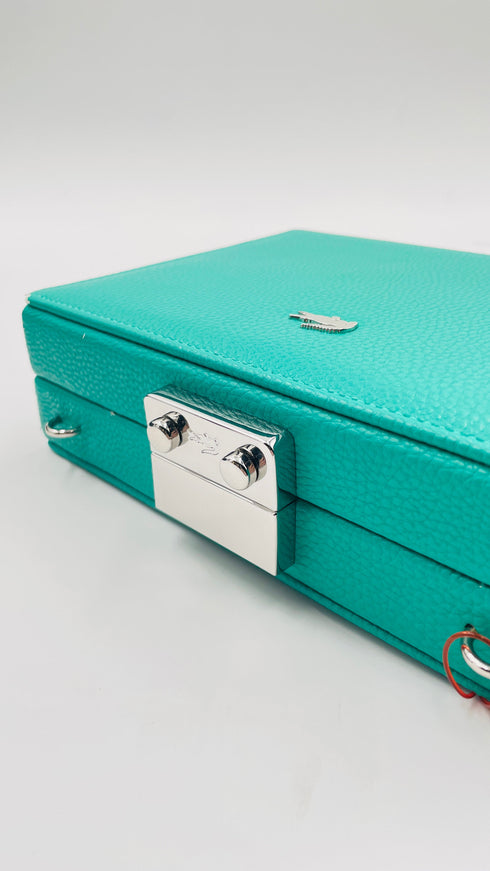 Pochette a box con tracolla
