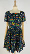 Abito corto fantasia scuola