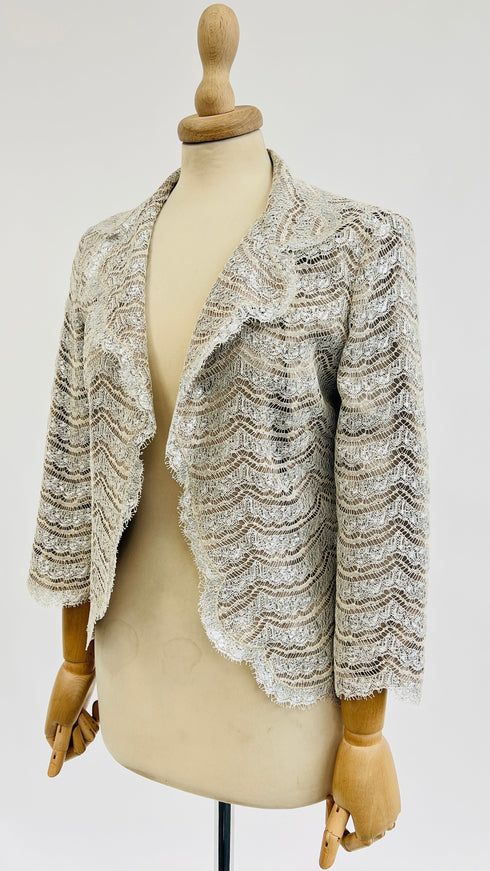 Bolero pizzo lurex