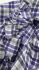 Blusa tartan volant LAURENCE bras