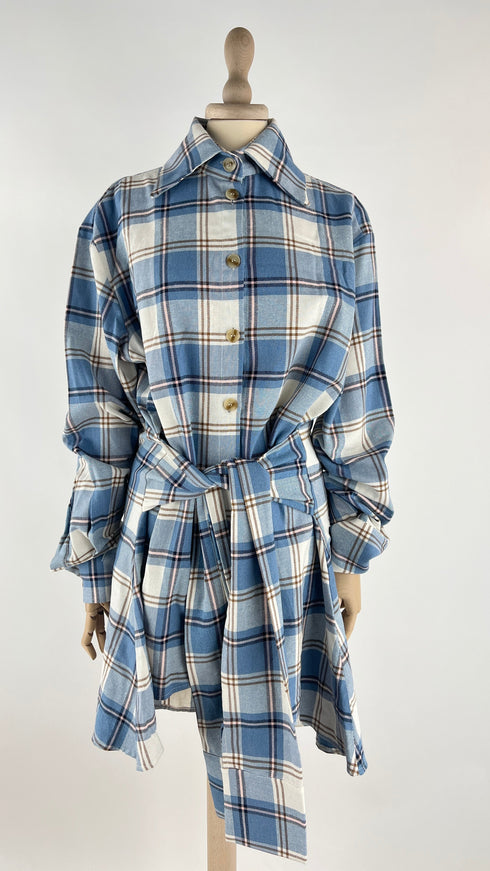 Abito midi check