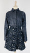 Abito corto denim