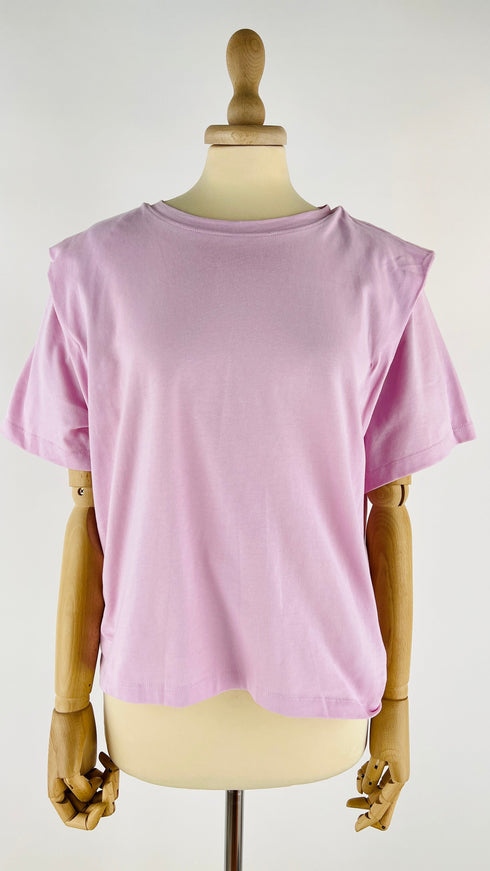 T.shirt spalle bombate