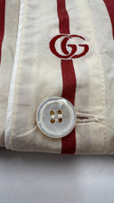 Camicia maniche corte a righe GUCCI