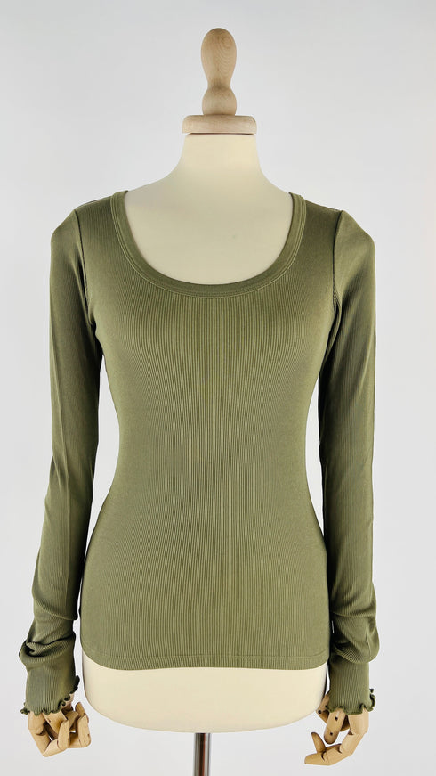 Longsleeve a costine