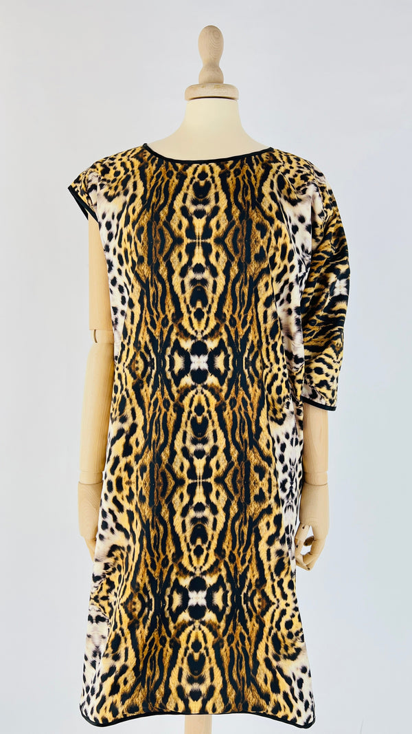 Abito midi animalier