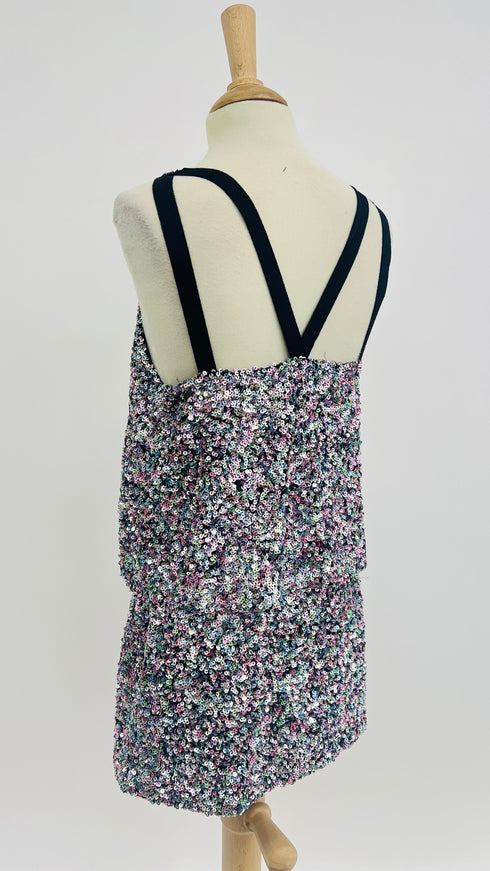 Abito corto Paillettes