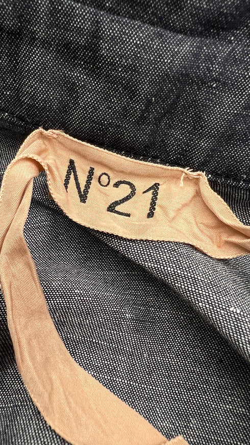 Abito corto denim