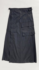 Gonna lunga nera in cotone DEPARTMENT FIVE