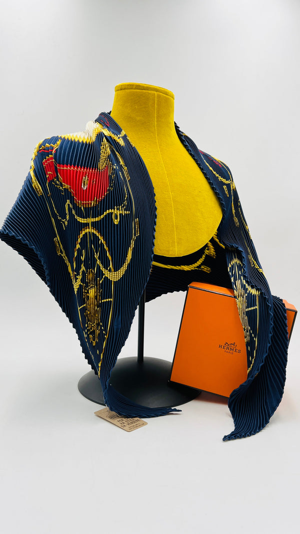 Foulard plissettato "Spring"