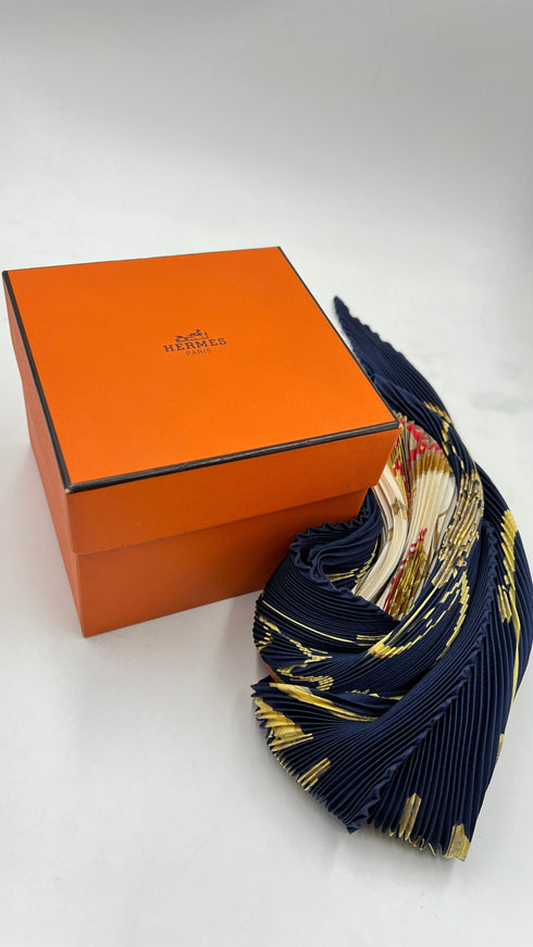 Foulard plissettato "Spring"