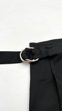 Gonna lunga nera in cotone DEPARTMENT FIVE