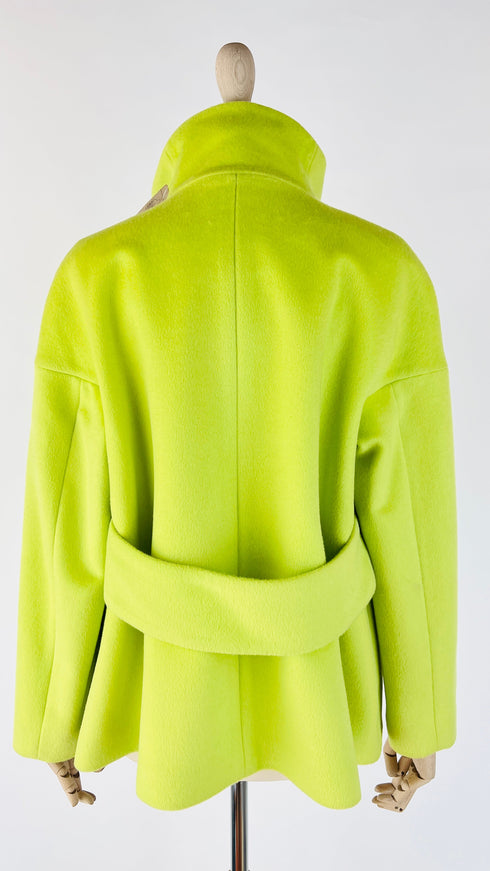 Cappotto corto lime