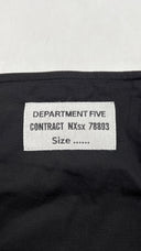Gonna lunga nera in cotone DEPARTMENT FIVE
