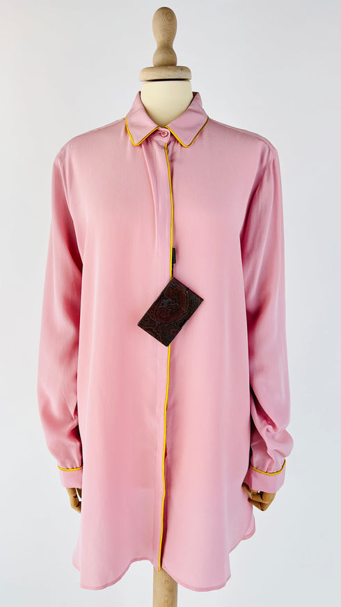 Camicia lunga orlata