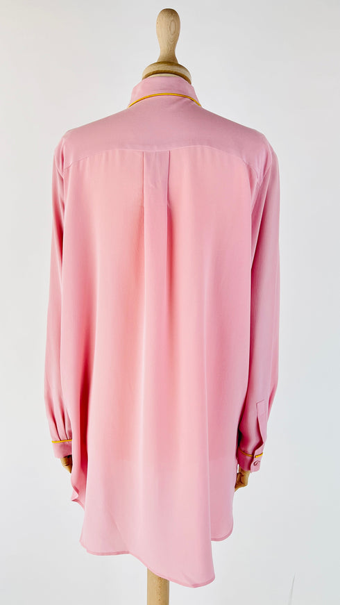 Camicia lunga orlata