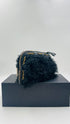 Pochette faux fur con catena