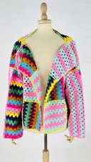 Cardigan aperto crochet Unsigned