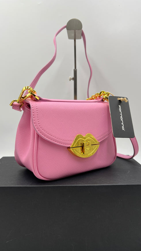 Borsa "Irispink" con cartellino