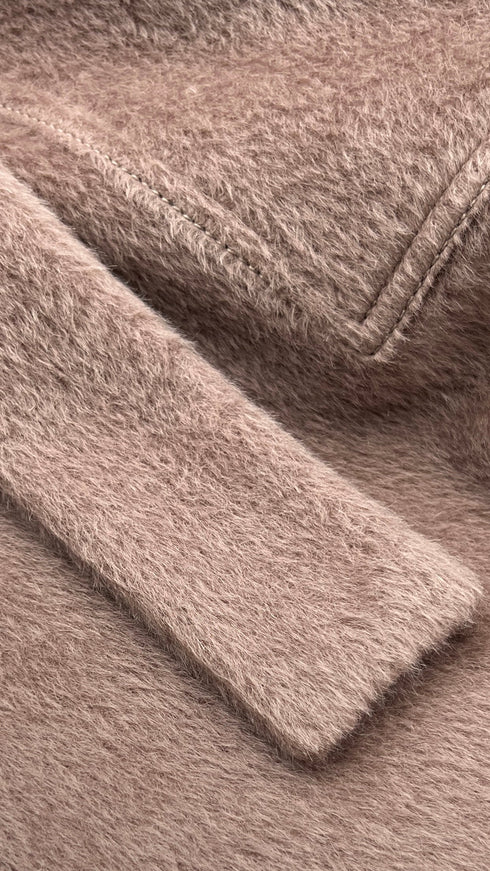 Cappotto aperto con cintura