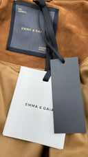 Giacca bomber scamosciata Emma & Gaia