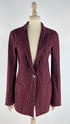 Blazer lurex zig zag