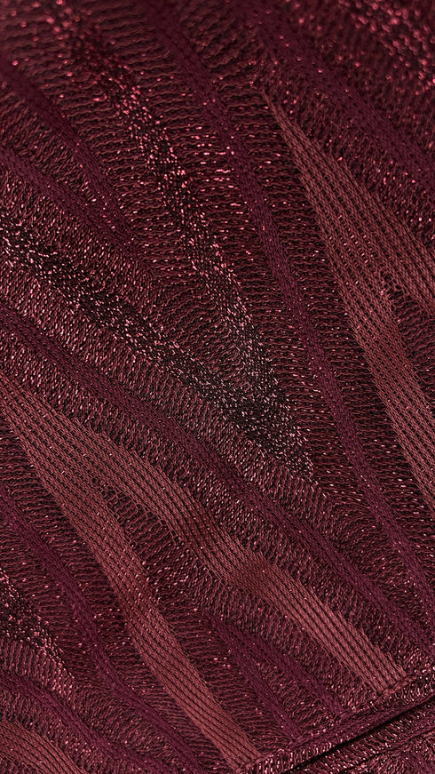 Blazer lurex zig zag