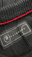 Maglione profili rossi OF.handmade