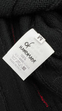 Maglione profili rossi OF.handmade
