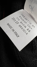 Maglione profili rossi OF.handmade