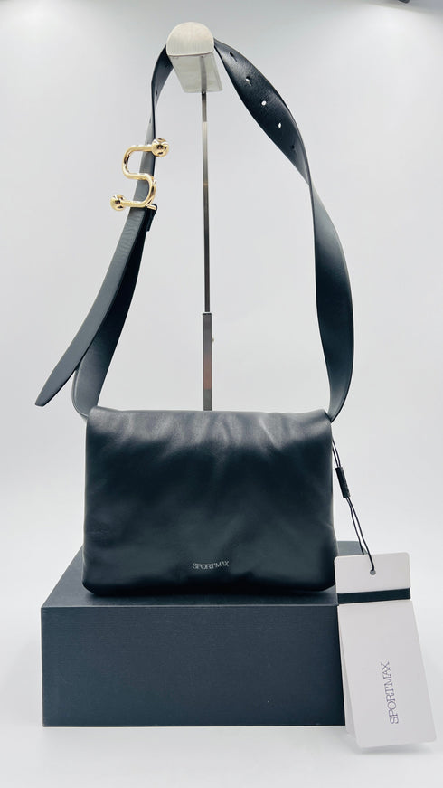 Borsa "soffy" nera NWT