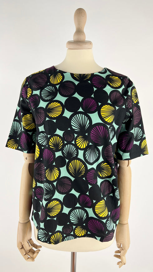T-shirt fantasia geometrica