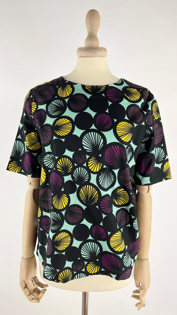 T-shirt fantasia geometrica