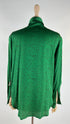 Camicia animalier verde