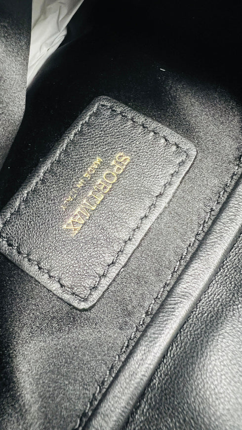Borsa "soffy" nera NWT