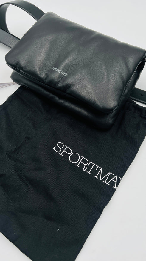 Borsa "soffy" nera NWT