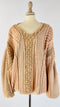 Maglia oversized scollata
