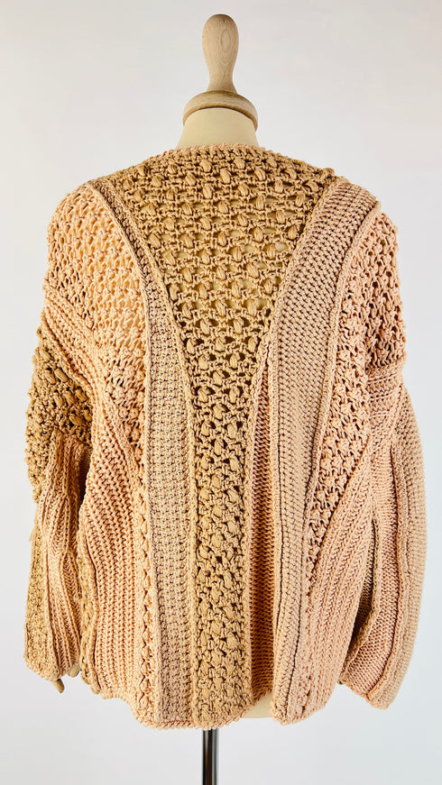 Maglia oversized scollata