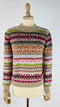 Maglione girocollo fair isle