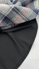 Gonna a ruota tartan MSGM
