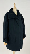 Piumino nero GIORGIO ARMANI
