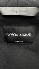 Piumino nero GIORGIO ARMANI