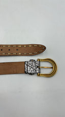 Cintura in pelle laminata DOLCE&GABBANA